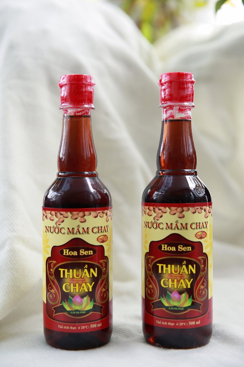 Nước mắm Nutri Thuần Chay Hoa Sen 500ml